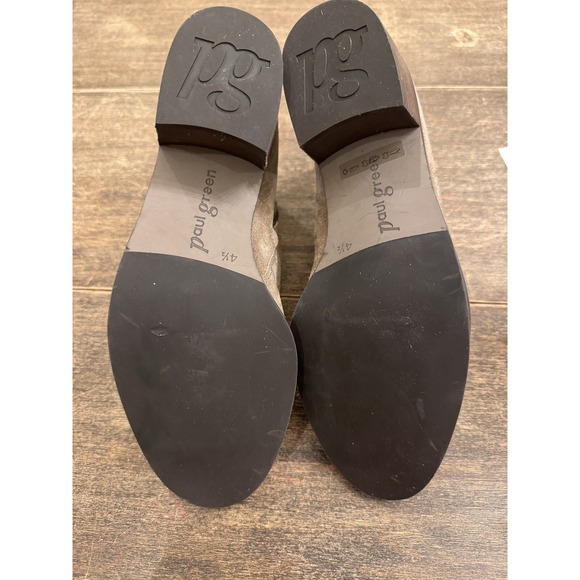 Paul Green Suzette Bootie Antelope Soft Suede Size 7 Boot Soft UK 4 1/2 - Picture 6 of 8